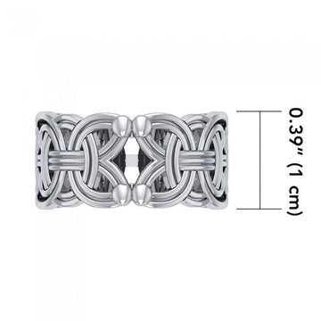Viking Borre Celtic Ring TRI573 - Jewelry